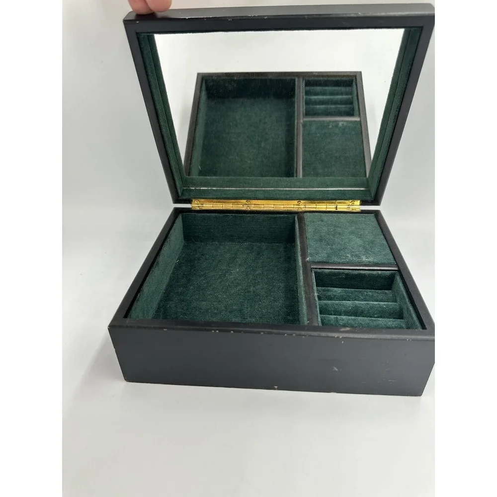 Signed Vintage 1980 K Michiko Musical Jewelry Box Cats Memory Song‎ Japan B352/A